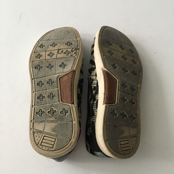Toms Abstract print flats slip on shoes Womens‎ Size 6.5 Comfy - Picture 5 of 5